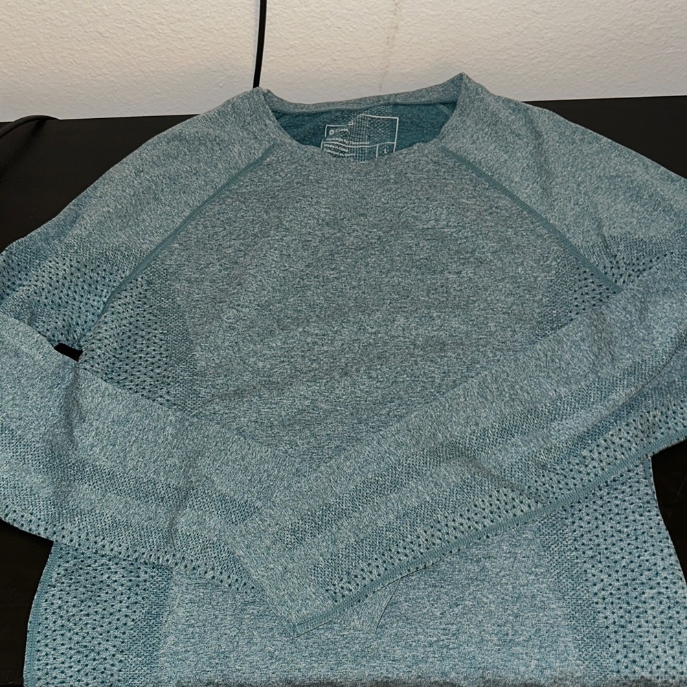 Women’s FIGS Salta seamless underscrub long sleeve in teal